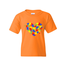 Load image into Gallery viewer, Autism Heart Youth T-Shirt
