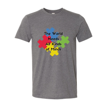 Load image into Gallery viewer, All Kinds of Minds Short Sleeve T-Shirt
