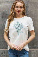 Load image into Gallery viewer, Simply Love Full Size ENJOY THE LITTLE THINGS Graphic Cotton Tee
