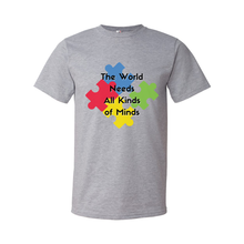 Load image into Gallery viewer, All Kinds of Minds Short Sleeve T-Shirt
