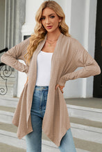 Load image into Gallery viewer, Open Front Long Sleeve Cardigan
