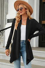 Load image into Gallery viewer, Open Front Long Sleeve Cardigan
