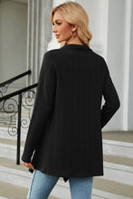 Load image into Gallery viewer, Open Front Long Sleeve Cardigan
