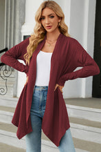 Load image into Gallery viewer, Open Front Long Sleeve Cardigan
