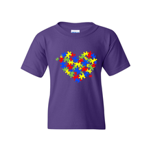 Load image into Gallery viewer, Autism Heart Youth T-Shirt
