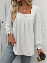 Load image into Gallery viewer, Mandy Square Neck Long Sleeve Top
