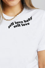 Load image into Gallery viewer, Simply Love Full Size SELF LOVE BABY SELF LOVE Graphic Cotton T-Shirt
