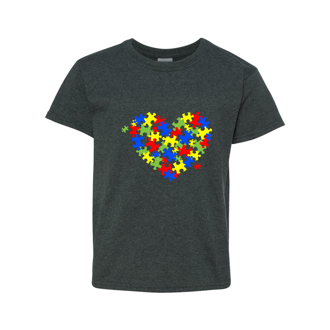 Autism Heart Youth T-Shirt