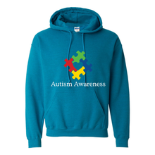 Load image into Gallery viewer, Autism Awareness Hoodie (White Lettering)
