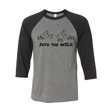 Load image into Gallery viewer, Into The Wild Raglan T-Shirt
