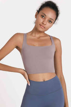 Load image into Gallery viewer, Crisscross Open Back Cropped Sports Cami
