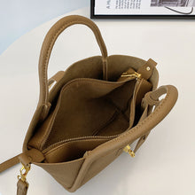 Load image into Gallery viewer, Contrast PU Leather Crossbody Bag
